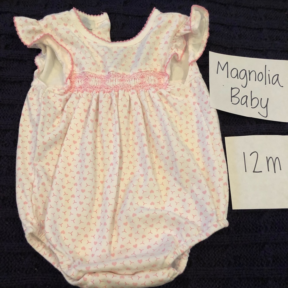 Magnolia Baby Smocked Bubble